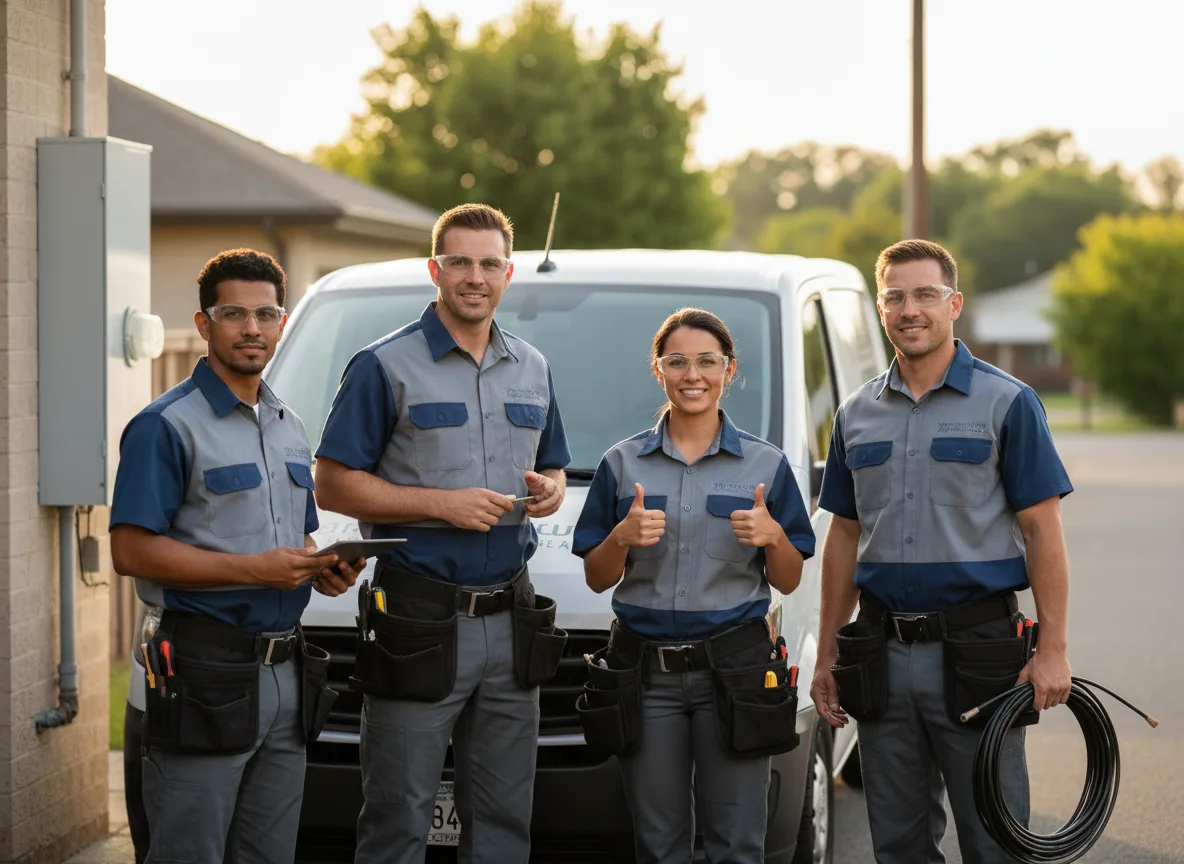 Residential electrical contractor serving homeowners in Hills, IA